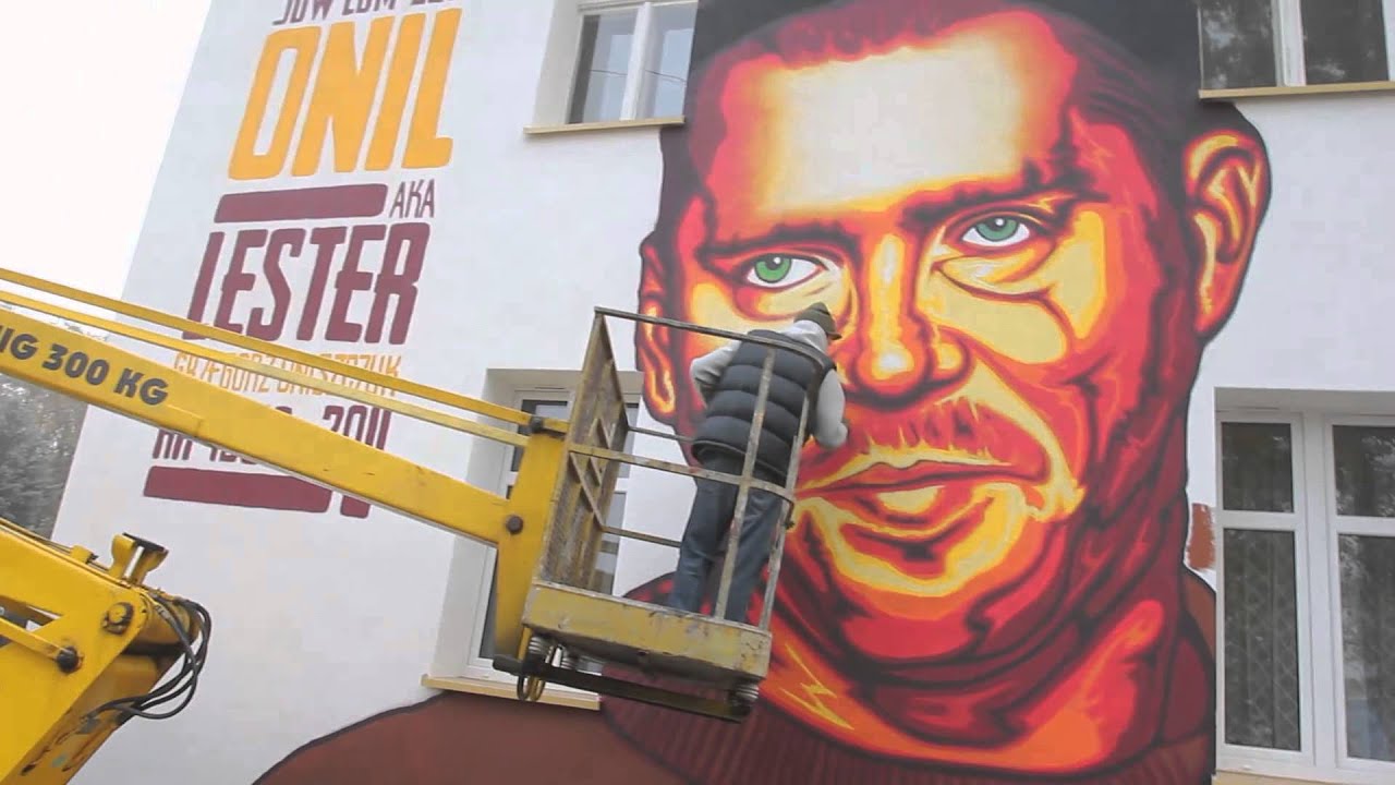 Mural poświęcony ONILOWI / koszalin / tuse & dasior