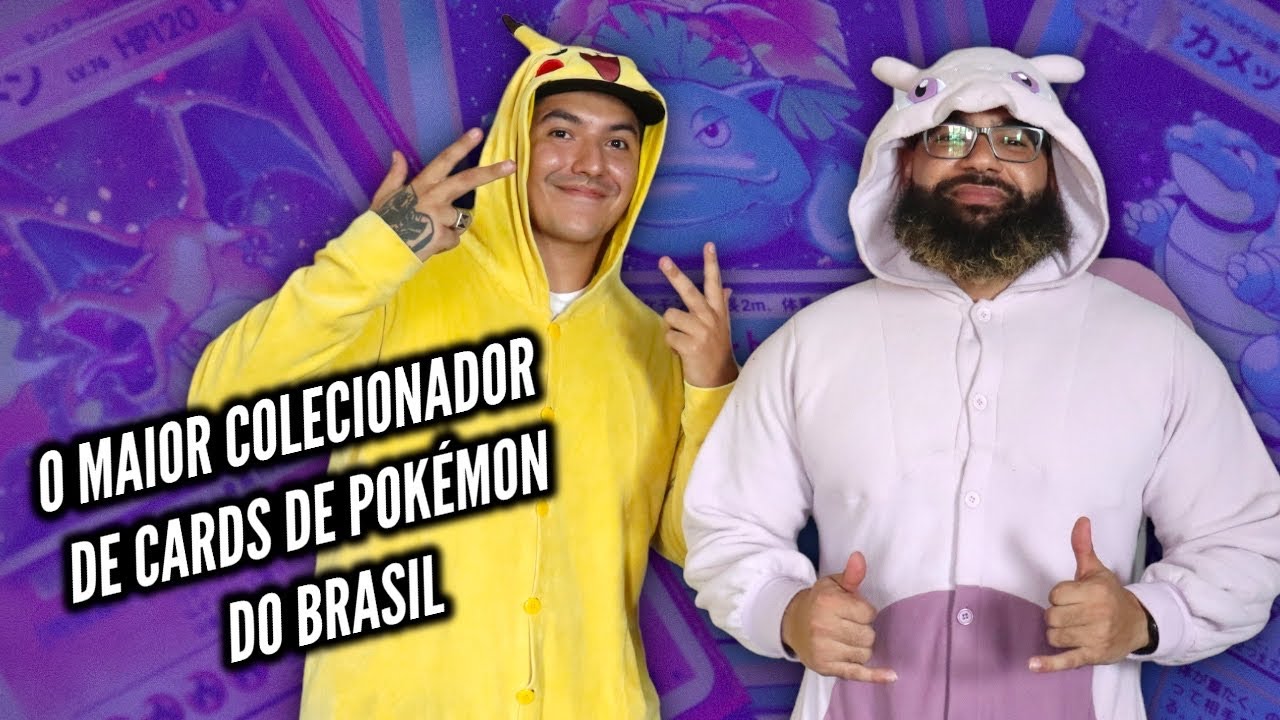 O MAIOR COLECIONADOR DE CARDS DE POKÉMON DO BRASIL - Visitando Colecionadores - EP.5 