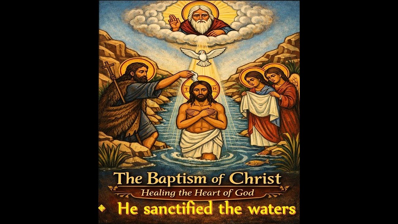 #baptism of our Lord Jesus Christ, Why did Jesu get baptized????#orthodox