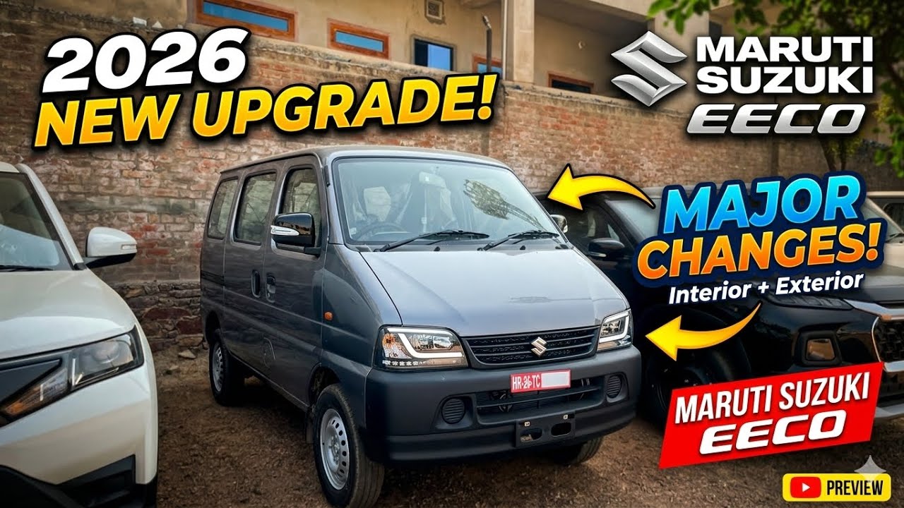 NEW MARUTI EECO 2026 updated #marutisuzuki 🚘🔥…