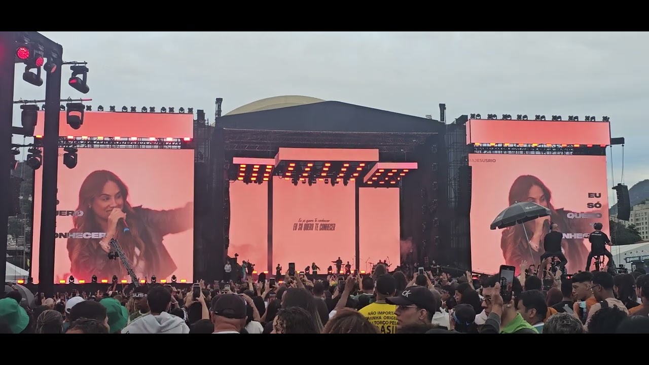 Marcha Para Jesus Rio de Janeiro Sarah Beatriz ao vivo