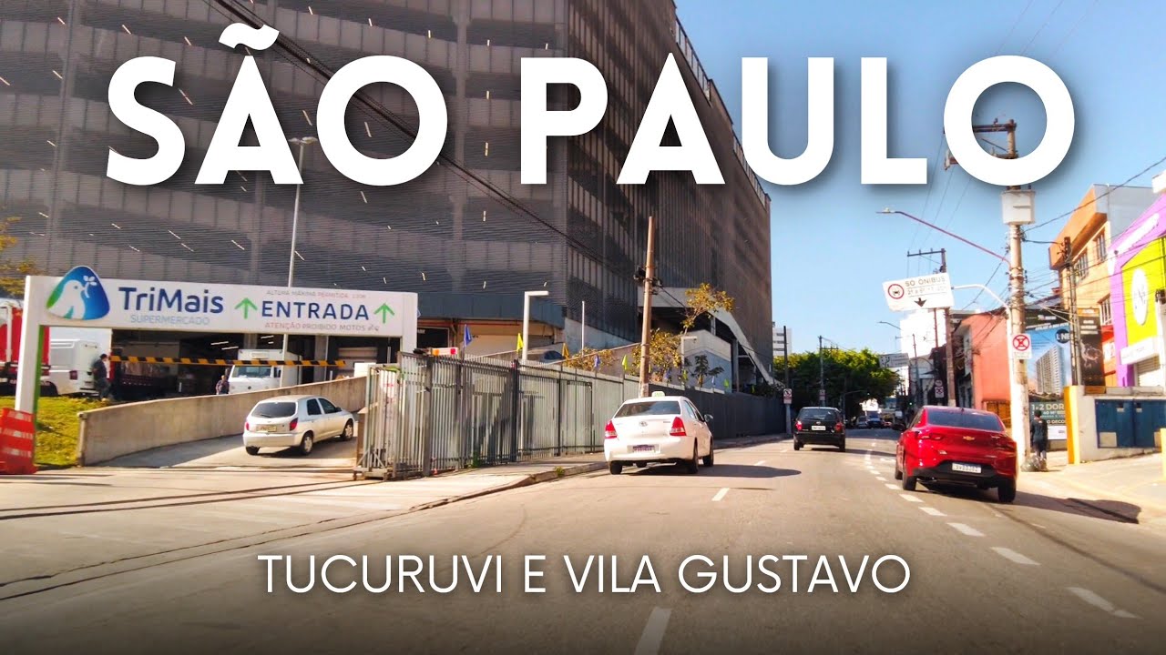 🇧🇷 Tucuruvi e Vila Gustavo, Zona Norte de São Paulo 4K