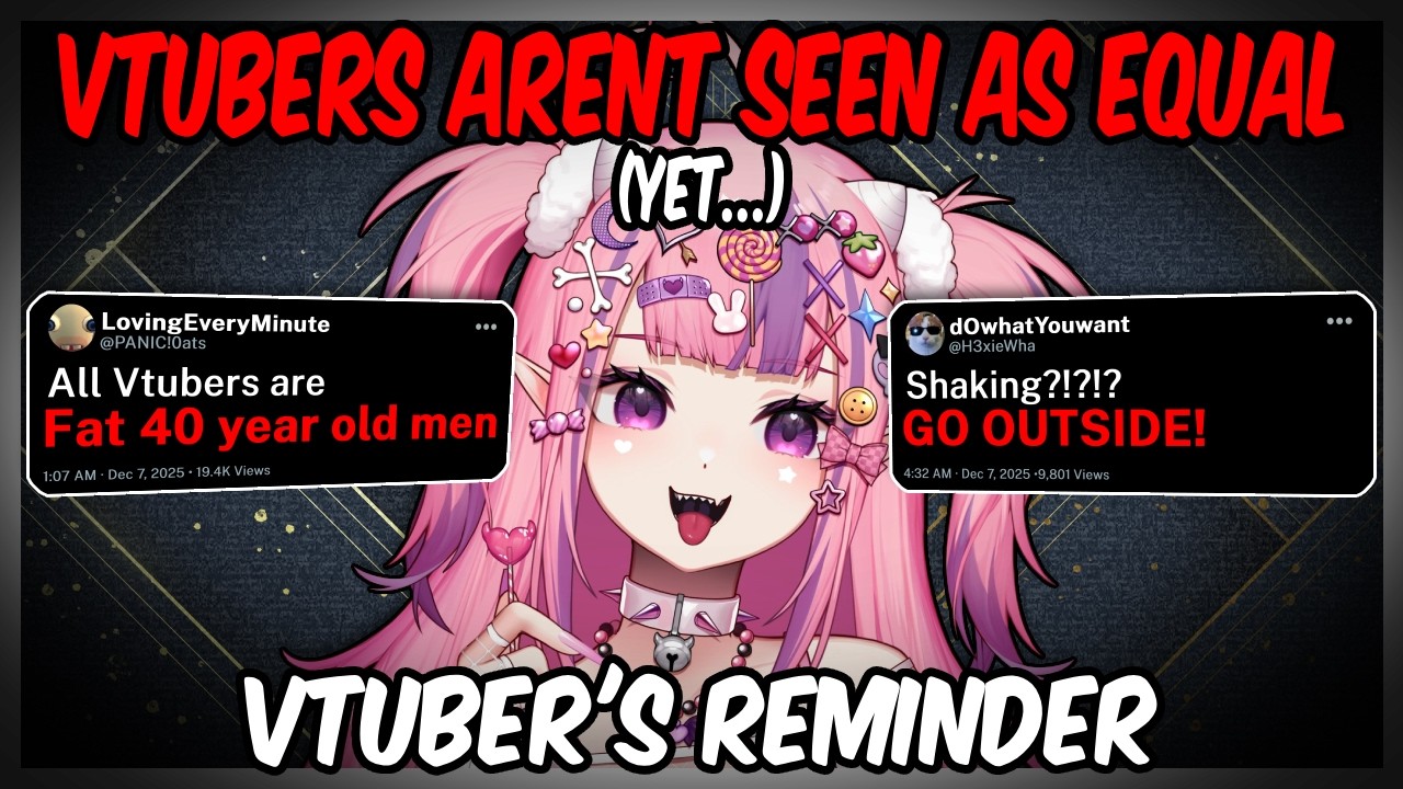 The Vtuber Content Creator Divide.