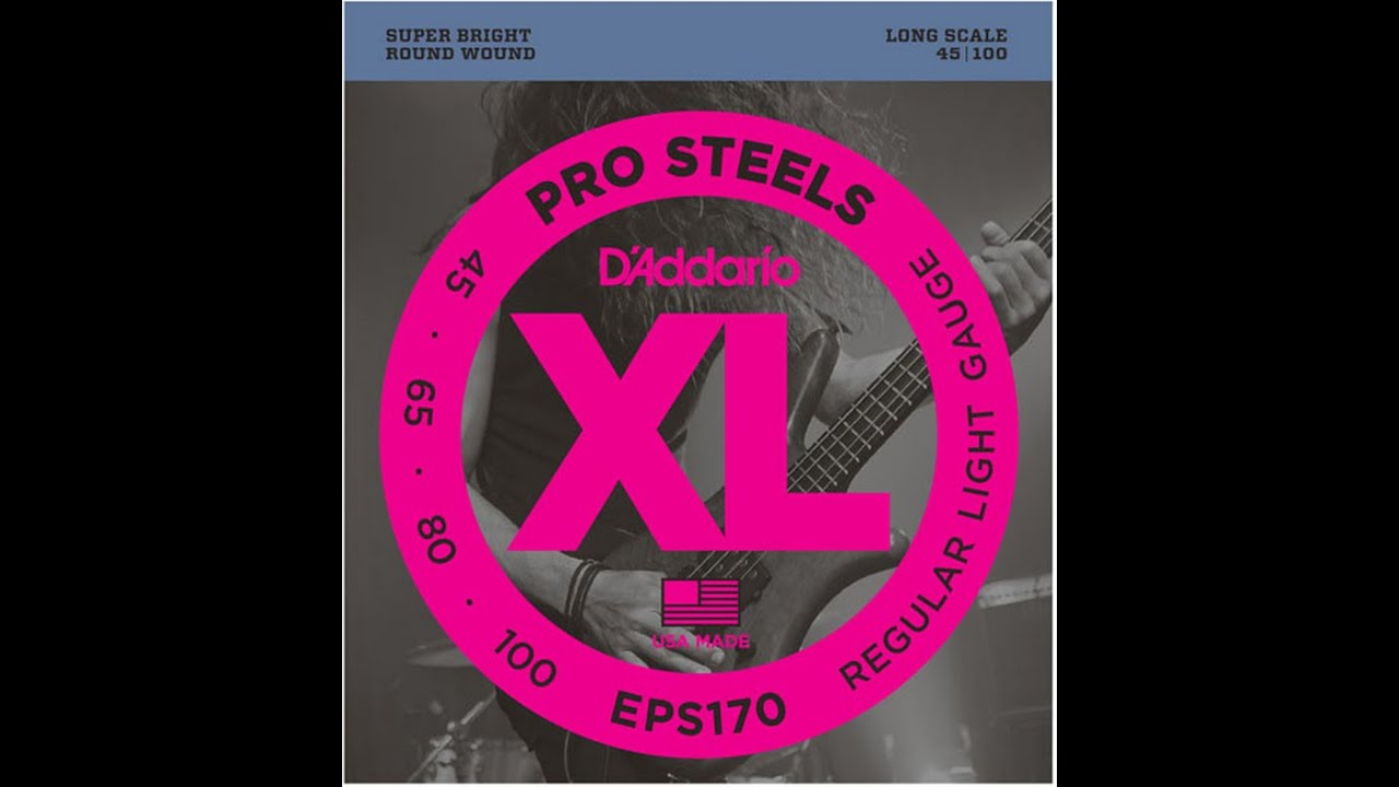 D'ADDARIO PRO STEELS (BASS) Old & New Comparison