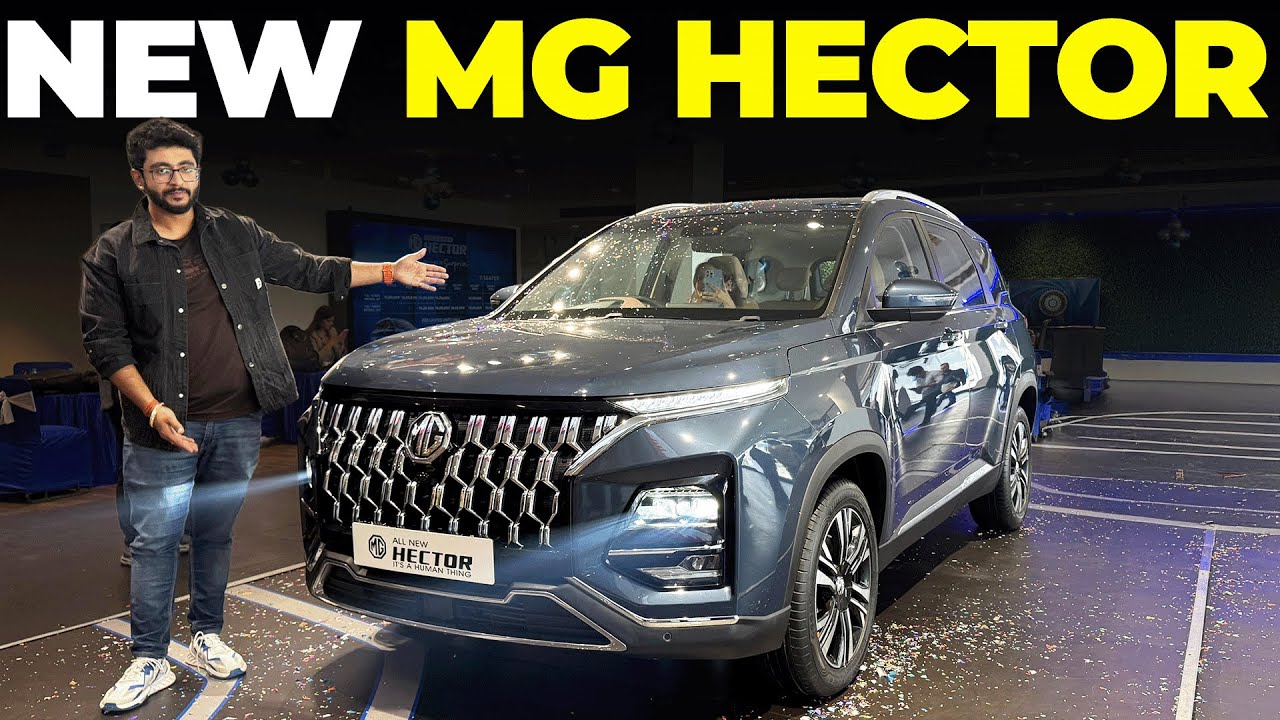 MG Hector Facelift 2026 - Walkaround with All Details