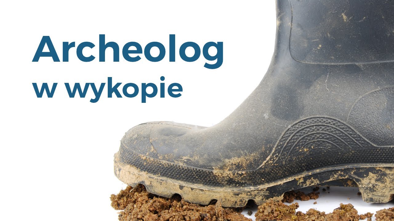 Archeolog w wykopie