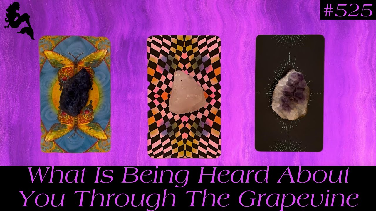 Juicy Tea☕️😏 What Is Being Heard About You Through The Grapevine🤔😱✨~ Pick a card Tarot Reading