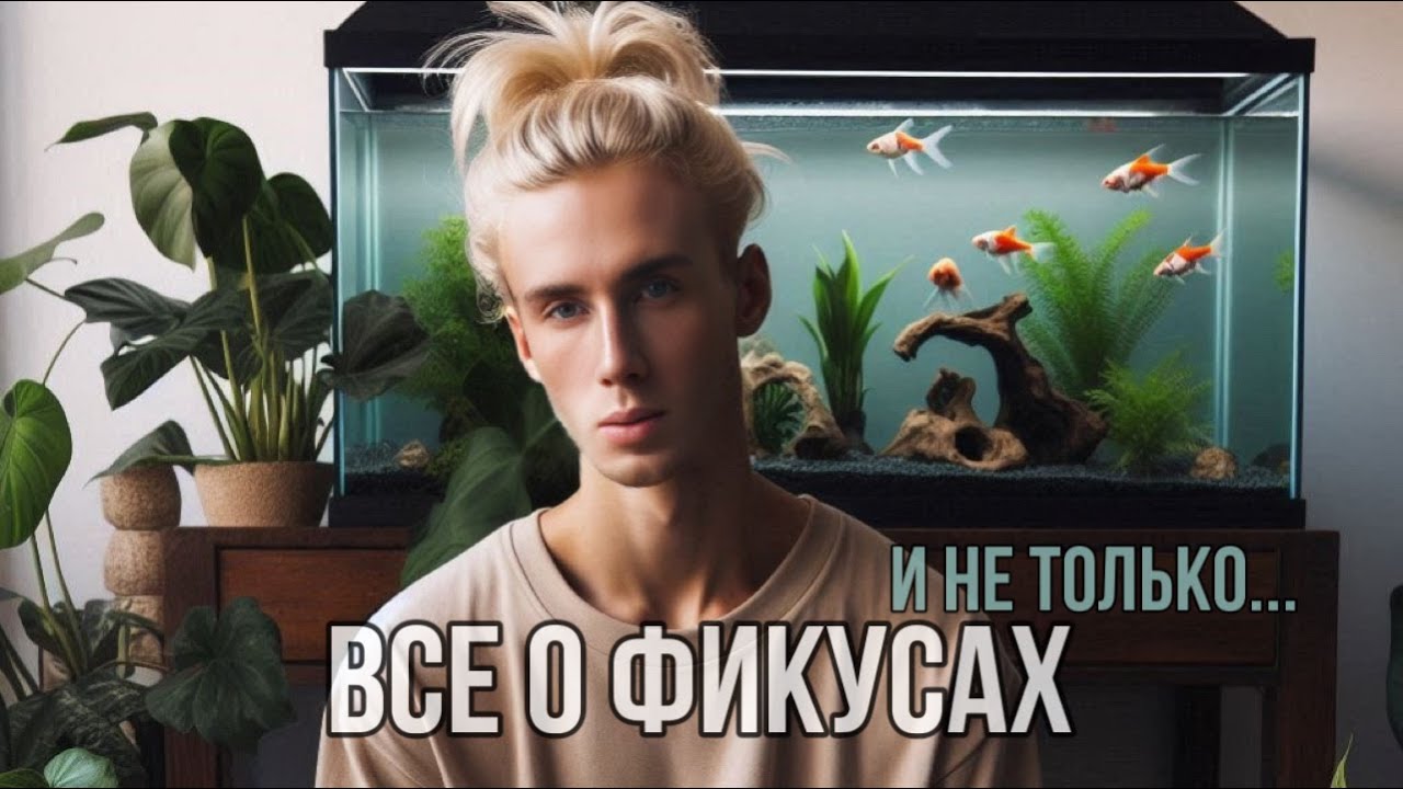 ВСЕ МОИ ФИКУСЫ 🌳/ уход и содержание / БОЛЬШИЕ ПРОБЛЕМЫ В АКВАРИУМЕ !🐠💦