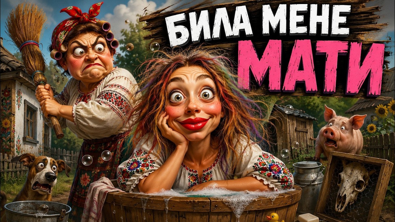 БИЛА МЕНЕ МАТИ (Музична пародія) Автор Анатолій Шульга.