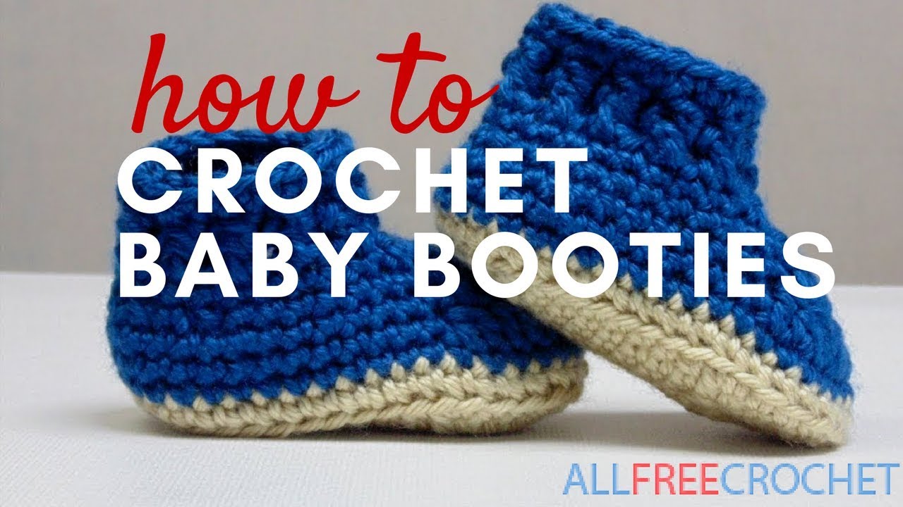 How to Crochet Baby Booties