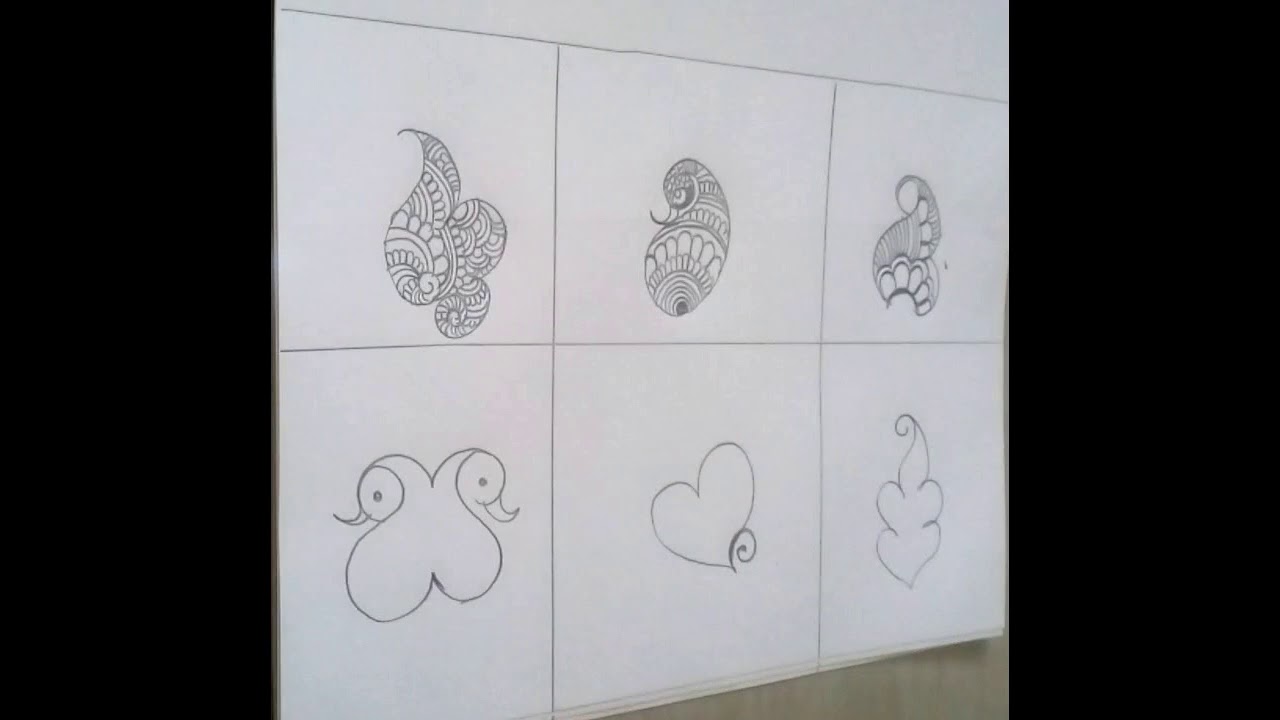 Class 3 : Mehndi design Learning