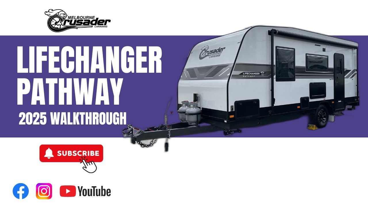 2025 Crusader Lifechanger Pathway | Couples Single Axle Walkthrough | Full Fiberglass Composite