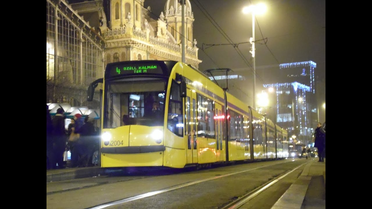 2013.12.19. | 4-6-os villamosok a Nyugati pályaudvarnál