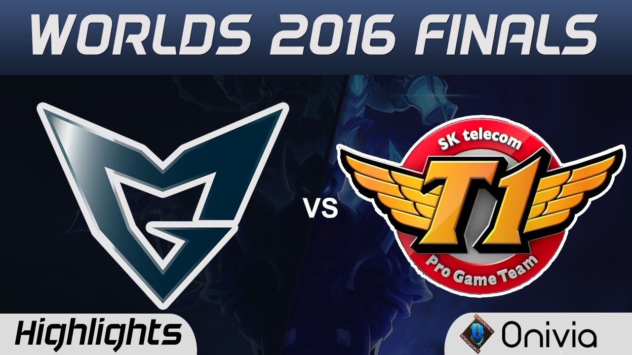SSG vs SKT Highlights Game 1 Highlights Worlds 2016 Finals Samsung Galaxy vs SK Telecom T1