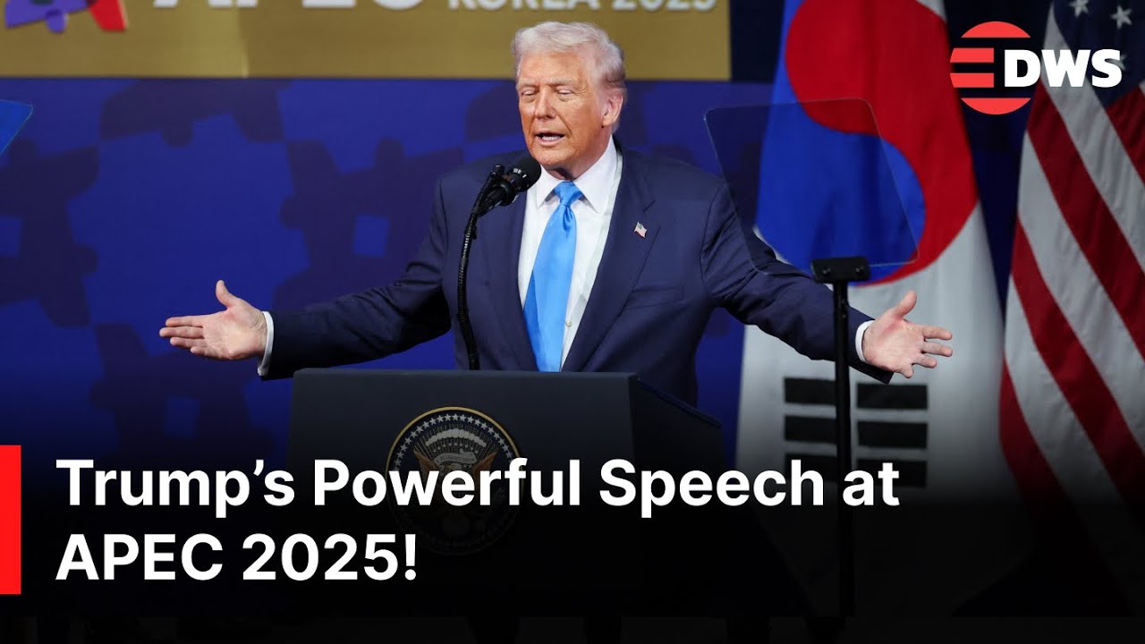STRONG REMARKS: Donald Trump&rsquo;s Powerful APEC 2025 Address in South Korea | AC1Z