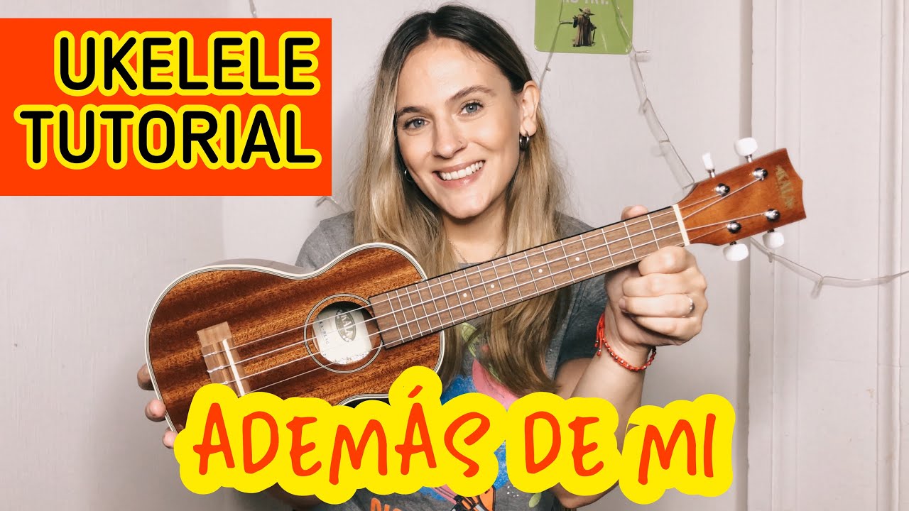 Rusherking, KHEA, LIT Killah, Duki, Maria Becerra - ADEMAS DE MI | Tutorial Ukelele Mica Amatti