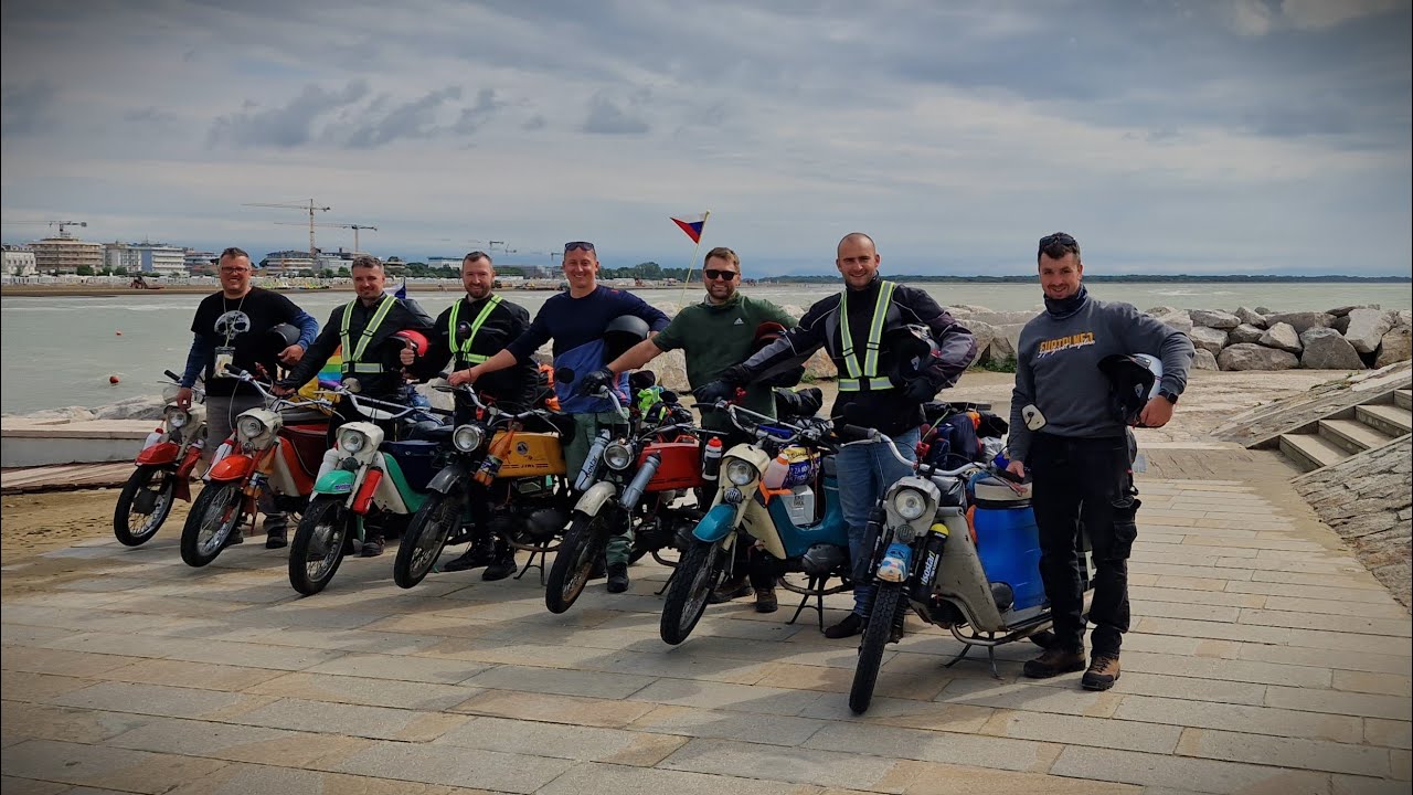 Jawa tour 2024  na Pionýrech do Itálie a zpět