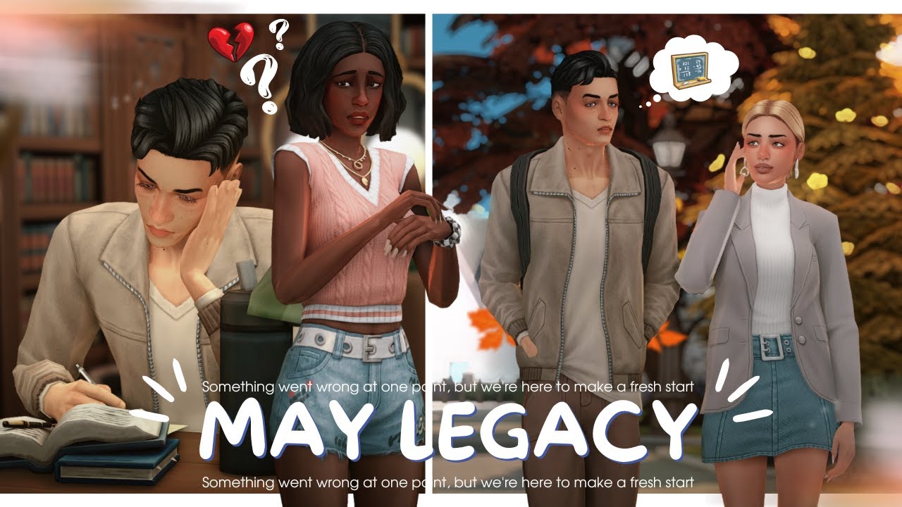 Универ, привет 🎓 | Династия Мэй | The Sims 4