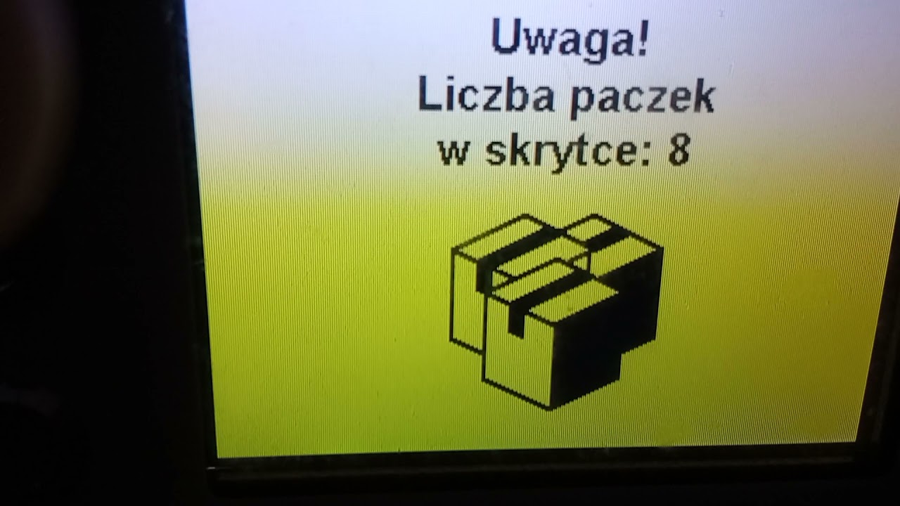 Paczkomat - rekord. 8 paczek od różnych sprzedawców w jednej skrytce.