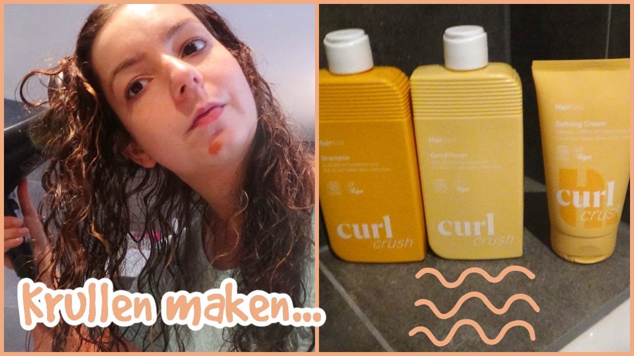 UNBOXING  KRULLENPRODUCTEN HAIRLUST + KRULLEN MAKEN