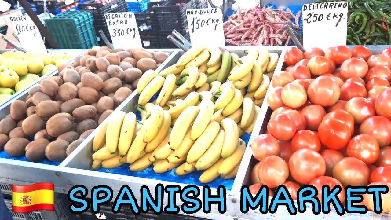 SPANISH MARKET IN WINTER, PRICES, PRODUCTS, CLOTHES! #spain #market #price #products #winter #buy