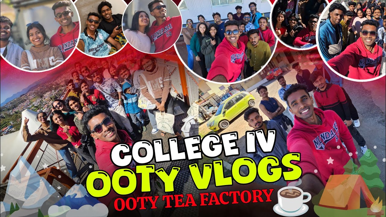 🥶എന്തൊരു തണുപ്പ്❄️Ooty Vlog💕Morning Walk🌝Stay With Friends❤️Ooty Tea Factory☕Lifestyle Vlog🌟FunVlog
