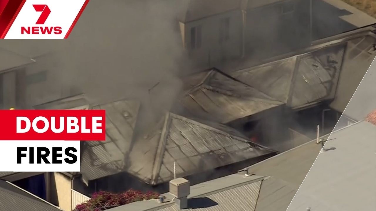 Doubleview fires cause neighbourhood chaos | 7NEWS