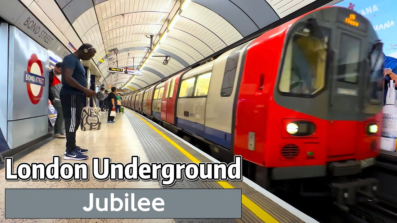 ⁴ᴷ⁶⁰ Exploring London's Jubilee Line (2024)