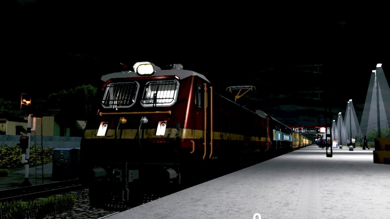 Night Ride Patna–Danapur Express | 140 km/h Speed Action | Crossing & Overtake 🚆🌙