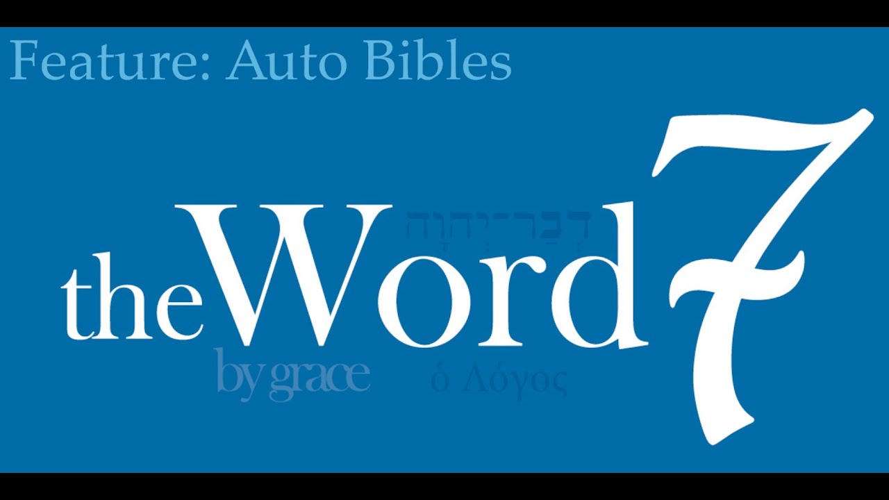 theWord 7 - Auto Bibles
