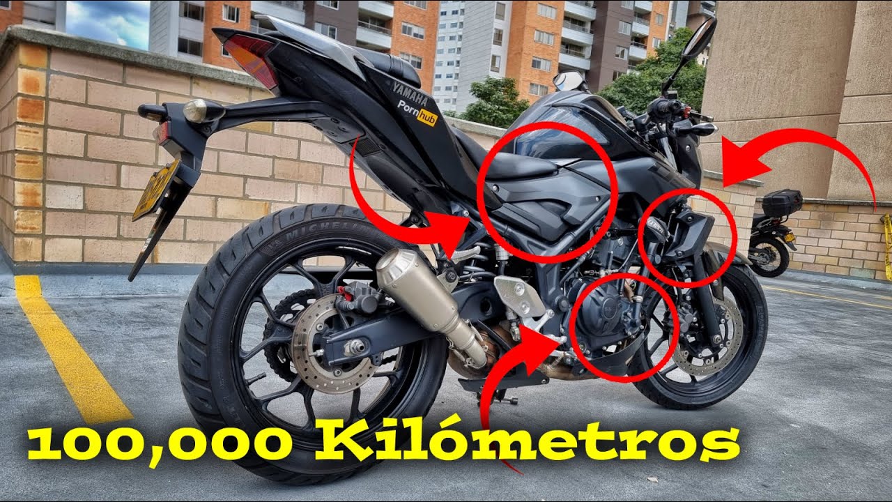 Así Envejeció Mi Yamaha MT03 Con 100,000 KILOMETROS 😱