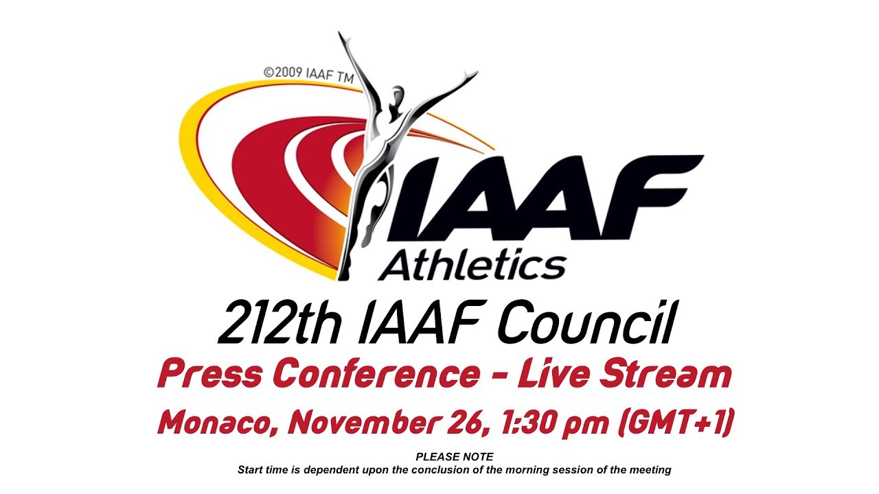 212th IAAF Council - Press conference