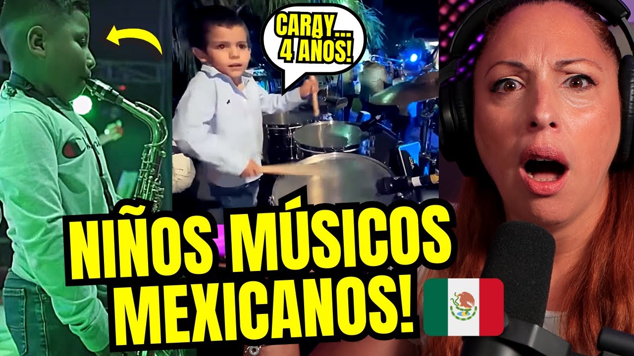 NIÑOS MÚSICOS MEXICANOS! 4 años y DEJA en shock al público | CECI DOVER REACCIONA
