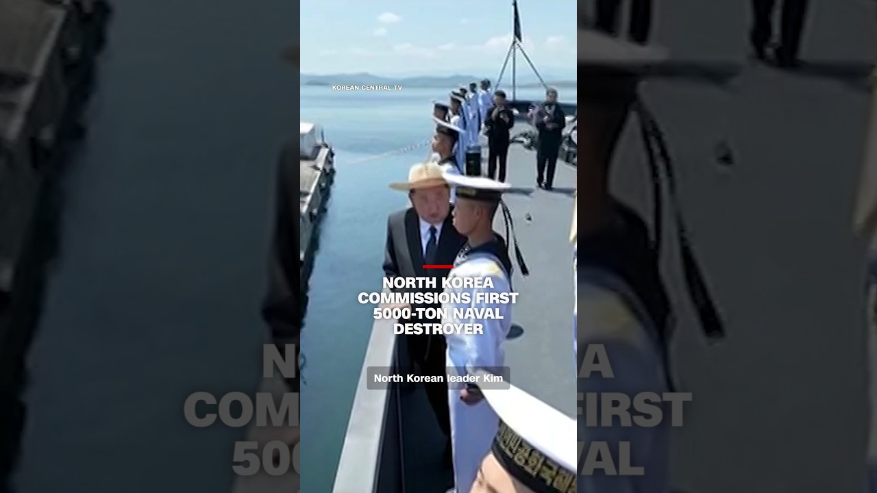 North Korea commissions first 5000-ton naval destroyer