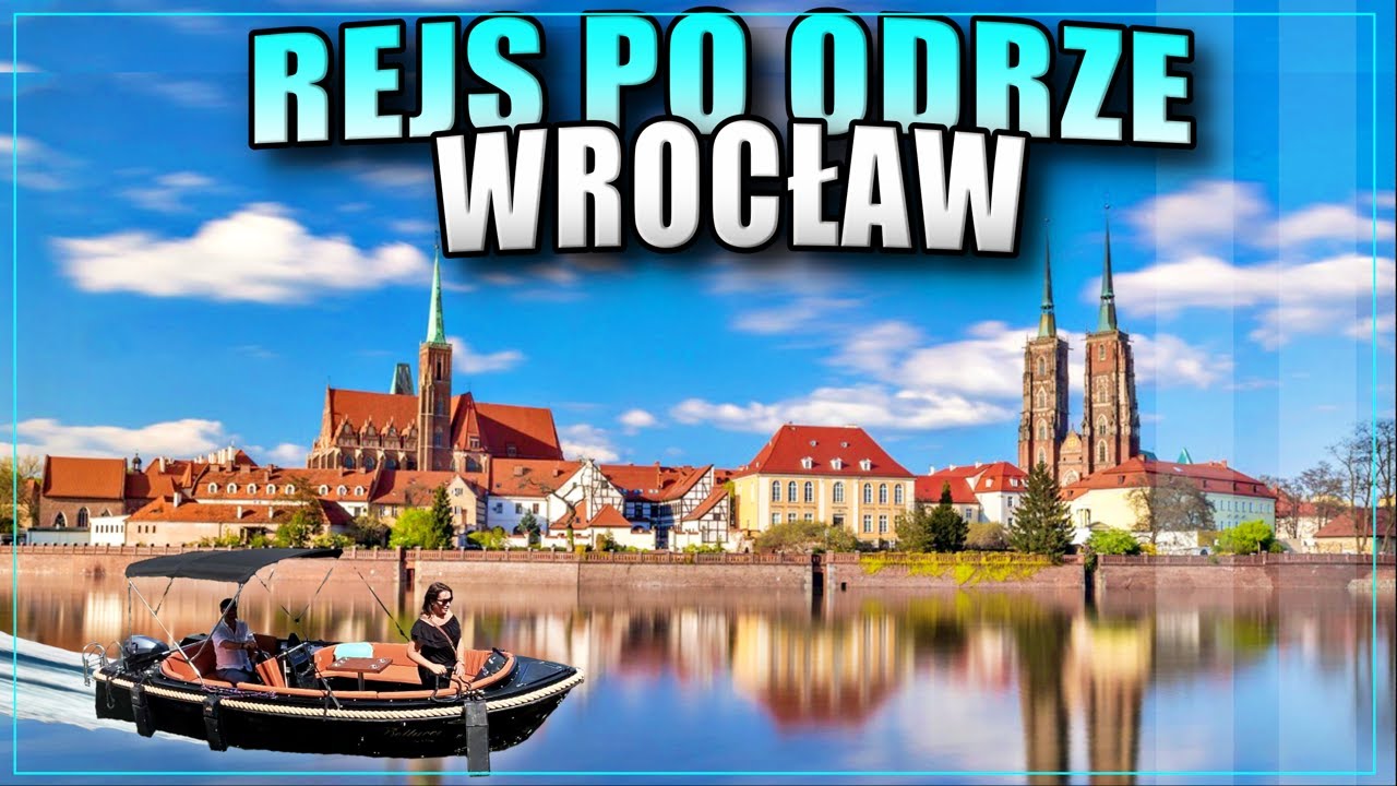 🚤 Przemierzamy Odrę we Wrocławiu najpiękniejszą motorówką w mieście 🌅 Wrocław z wody zachwyca😲