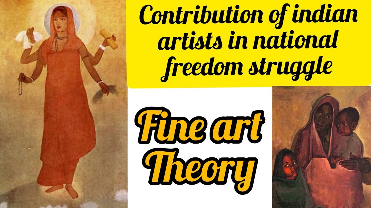 Contribution of Indian artists in national freedom  struggle|| fine_art_theory