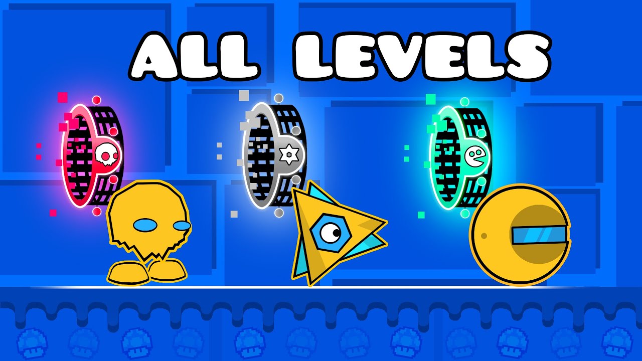 FINAL DASH (All Levels 1-15) | New Geometry Dash Fan Game Update