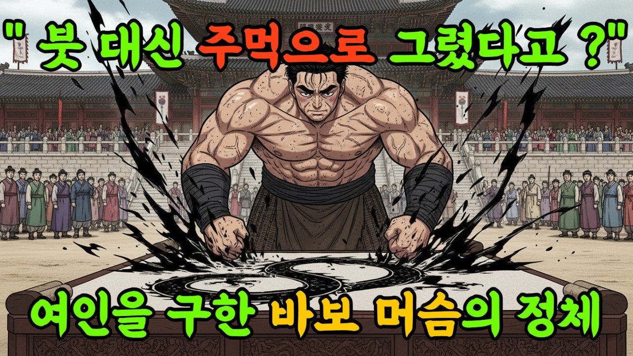 손가락이 으스러진 천재 화가가 벙어리 머슴을 거둔 충격적인 이유.| 야담 | 옛날이야기 | 전설 | 오디오북 |