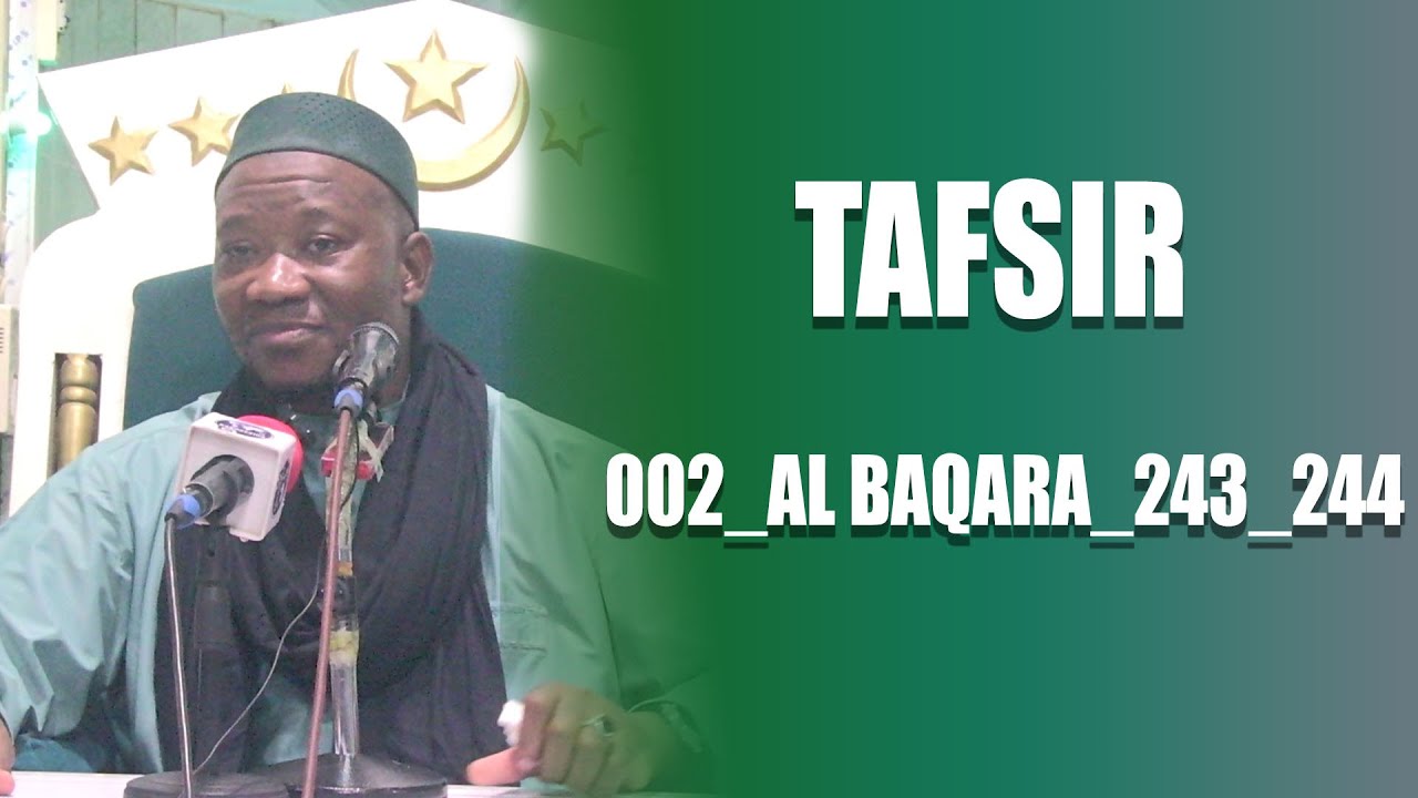 DIRECT_08_09_2023 | ESPACE TAFSIR | IMAM MOHAMED MAHI OUATTARA