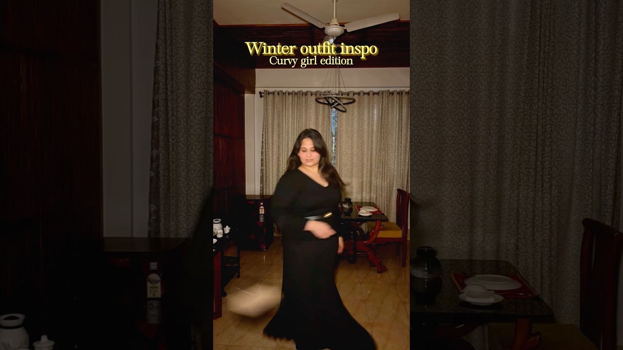 Winter Outfit ❄️Plus size ✨| Follow for more 