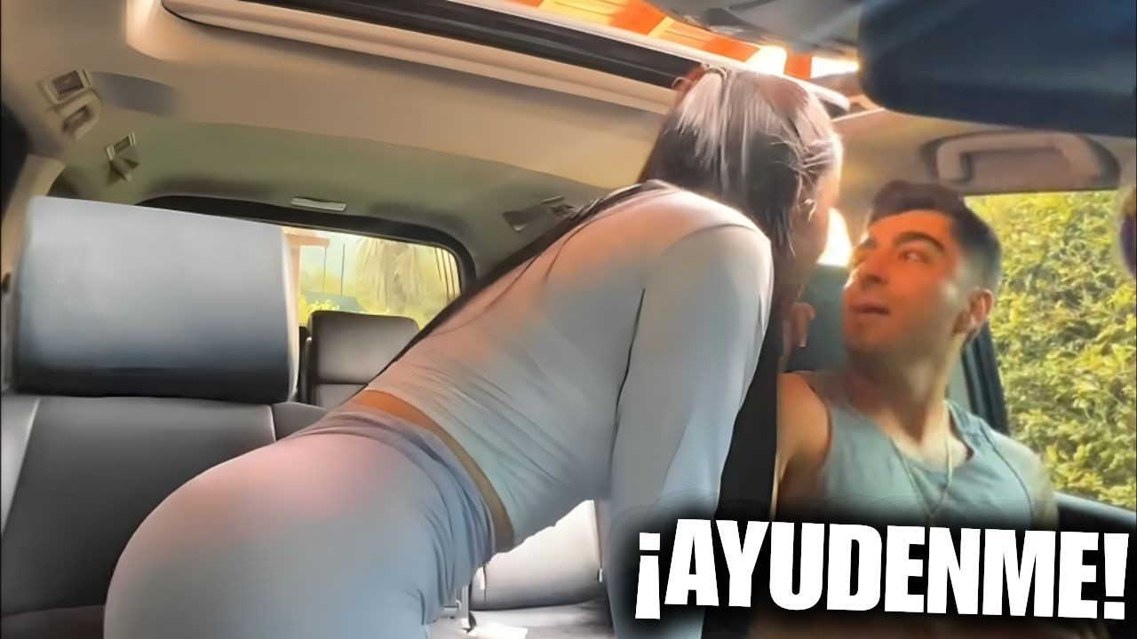 Perfume de MUJER en el carro NOVIA CELOSA REACCION😱