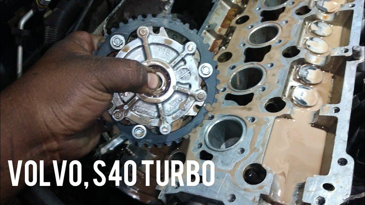 2 parte Volvo S40 turbo  se contaminó el aceite