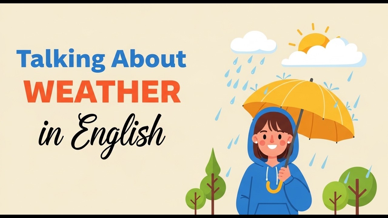 Talking About Weather in English | Daily English Conversation Practice | Speak English Fluently