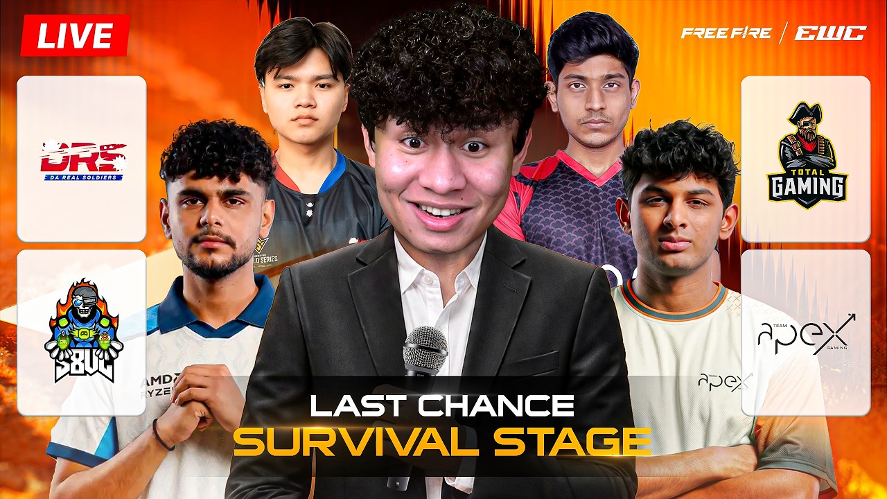 Last Chance for Drs, Tag & Total Gaming for EWC Finals  #freefiremax  #live #tondegamer