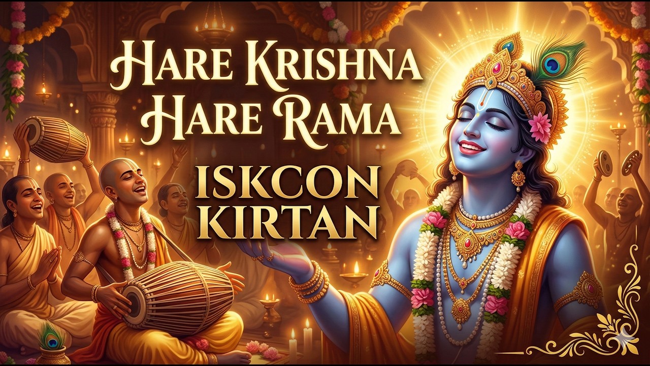 1 hour Best Of ISKCON Kirtan | Hare Krishna Hare Rama | Deep Meditation & Inner Peace | Krishna Bhaj
