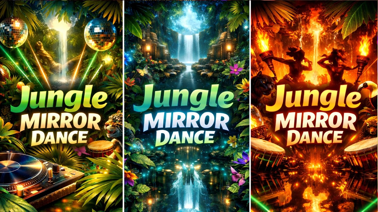 Jungle Mirror Dance | Bass • EDM • Electro • Dance ⚡💥