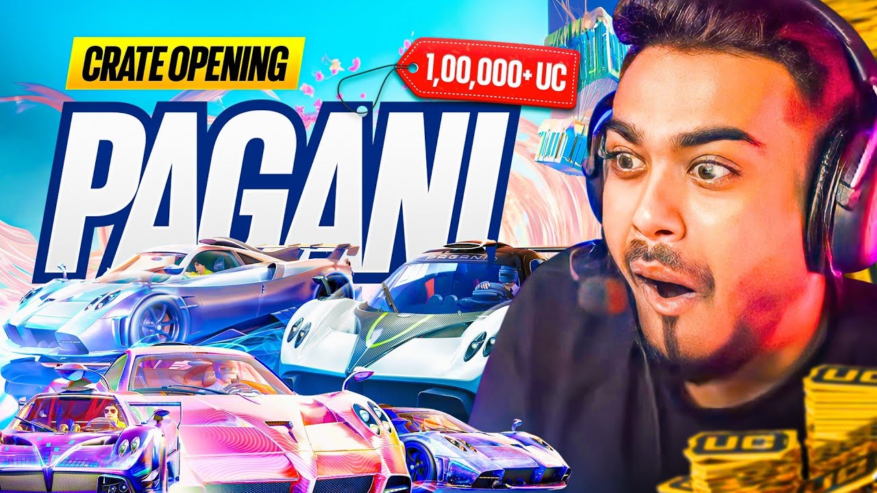 BOUGHT ALL PAGANI CARS OF BGMI | *EPIC*
