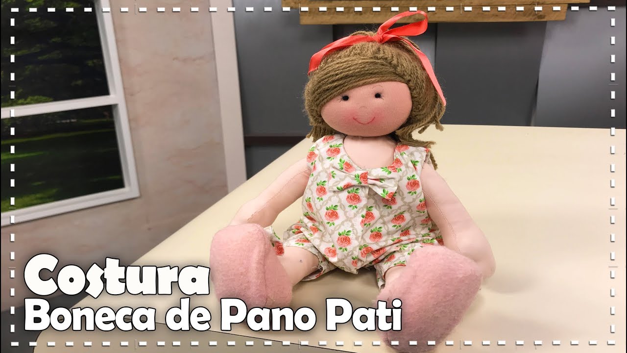 BONECA DE PANO TATI com Fátima Damando - Programa Arte Brasil - 22/02/2018