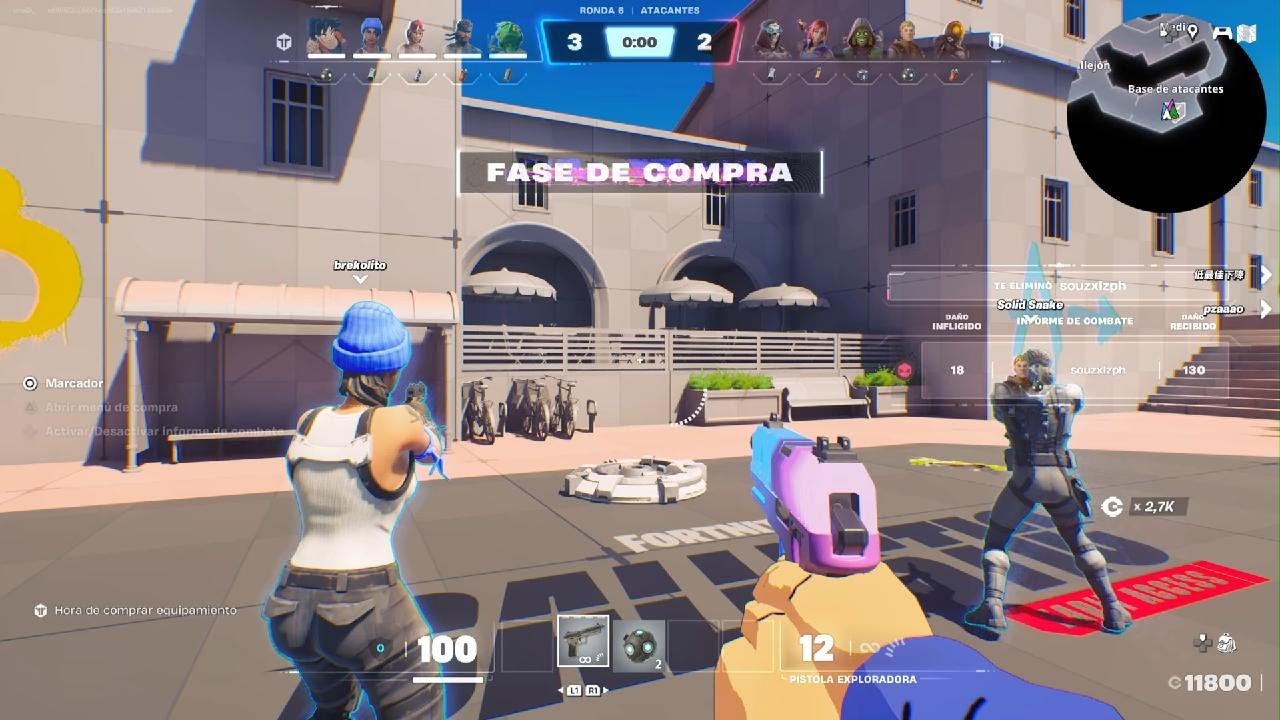 Fortnite ballistic con mis nv