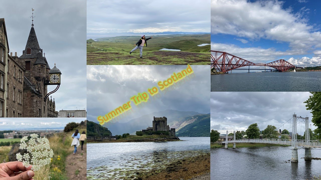 London to Scotland trip Summer in Edinburgh and Inverness